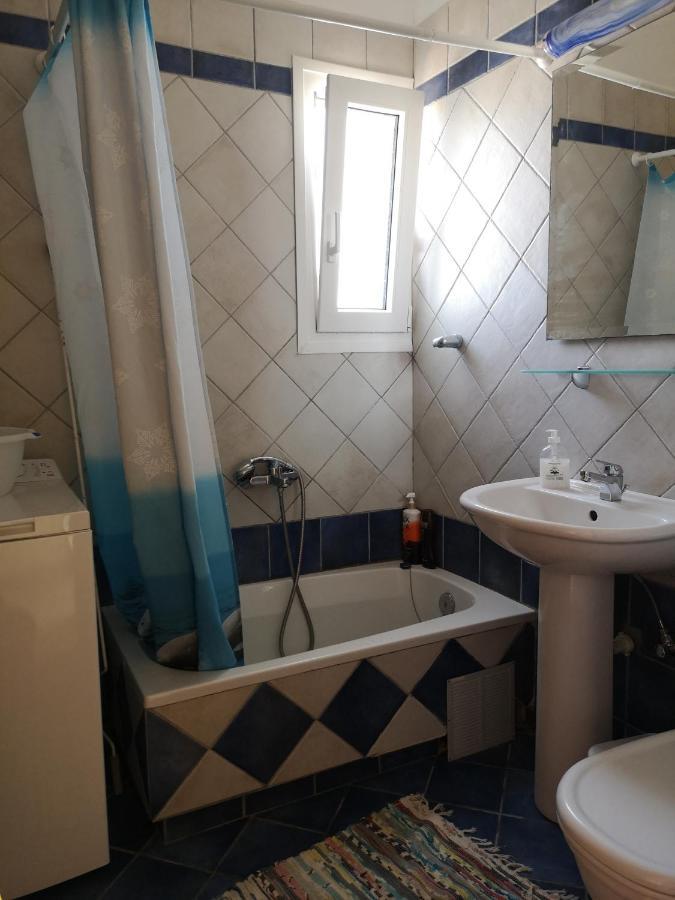 Nostos - Psili Ammos Apartments ภายนอก รูปภาพ