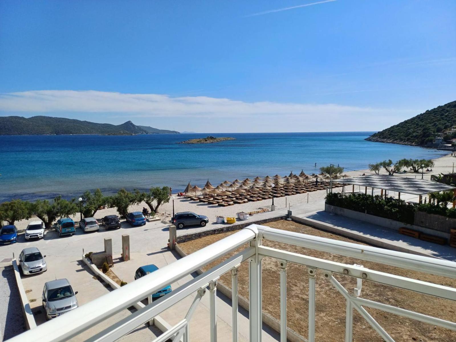 Nostos - Psili Ammos Apartments ภายนอก รูปภาพ