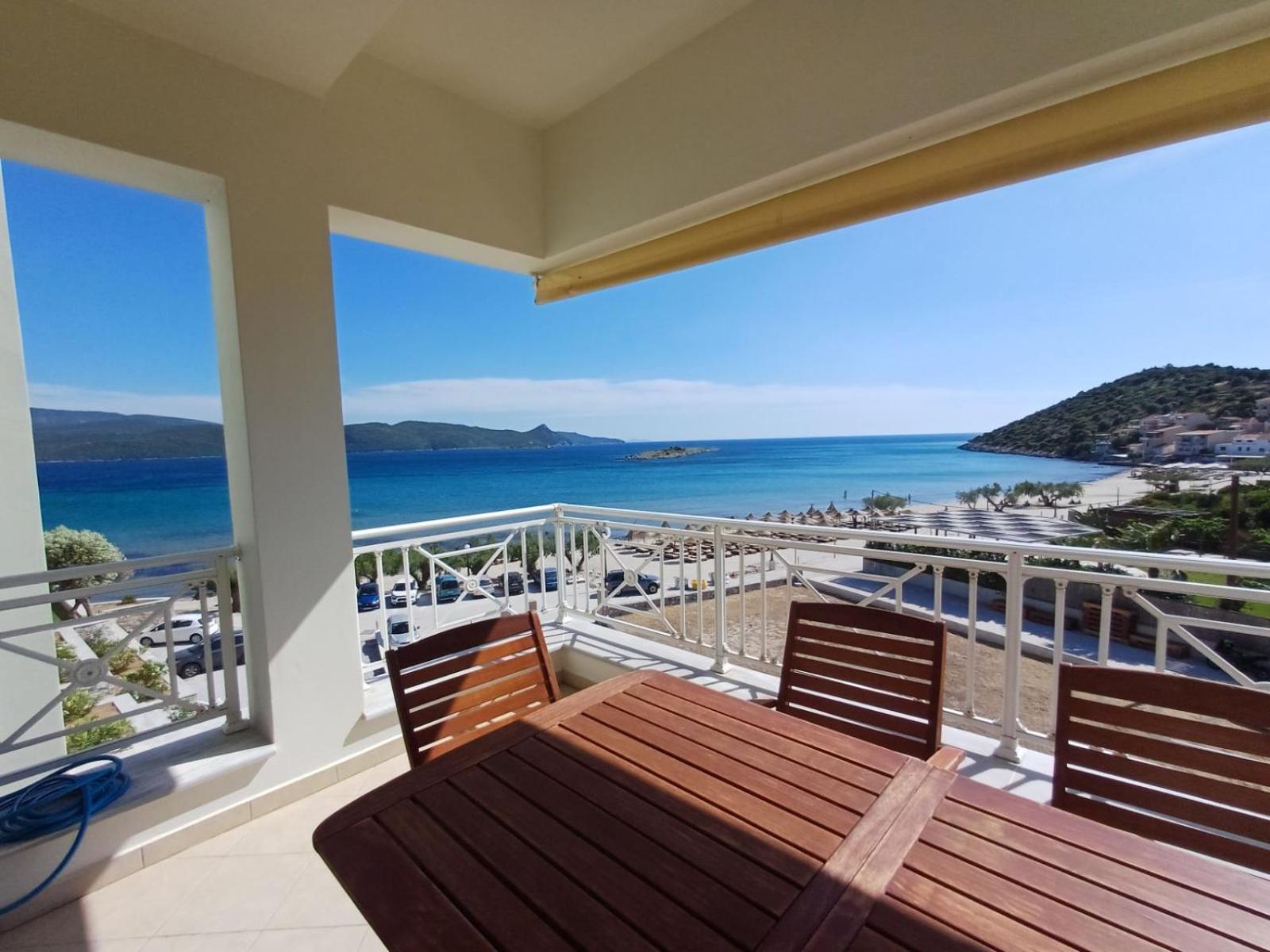 Nostos - Psili Ammos Apartments ภายนอก รูปภาพ